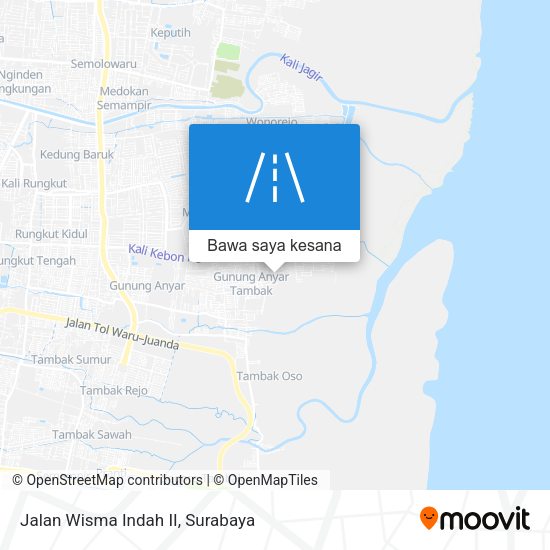 Peta Jalan Wisma Indah II