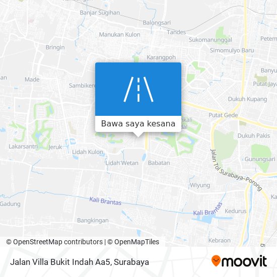 Peta Jalan Villa Bukit Indah Aa5