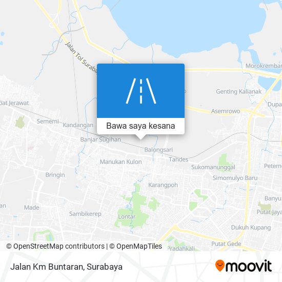 Peta Jalan Km Buntaran