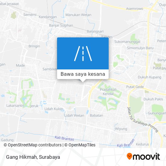 Peta Gang Hikmah