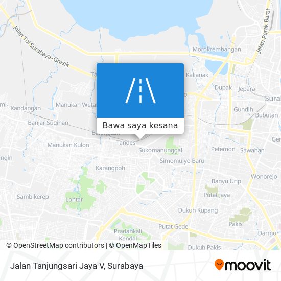 Peta Jalan Tanjungsari Jaya V