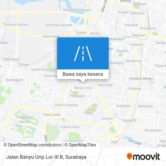 Peta Jalan Banyu Urip Lor III B