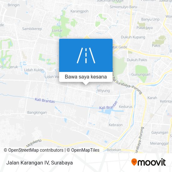 Peta Jalan Karangan IV