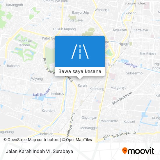 Peta Jalan Karah Indah VI