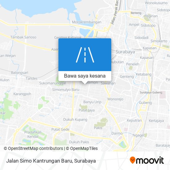 Peta Jalan Simo Kantrungan Baru