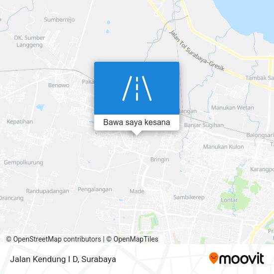 Peta Jalan Kendung I D