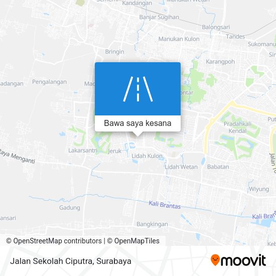 Peta Jalan Sekolah Ciputra