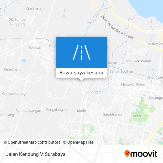 Peta Jalan Kendung V