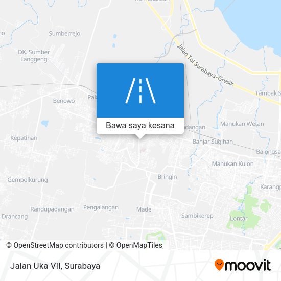 Peta Jalan Uka VII