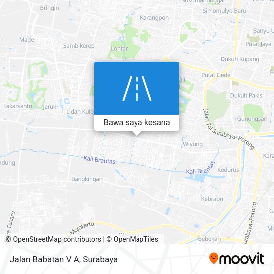 Peta Jalan Babatan V A