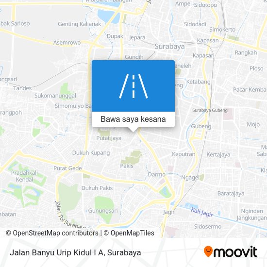 Peta Jalan Banyu Urip Kidul I A