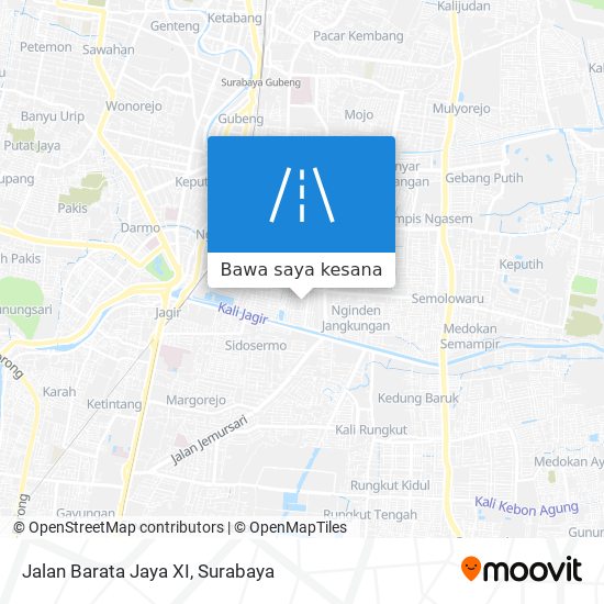 Peta Jalan Barata Jaya XI