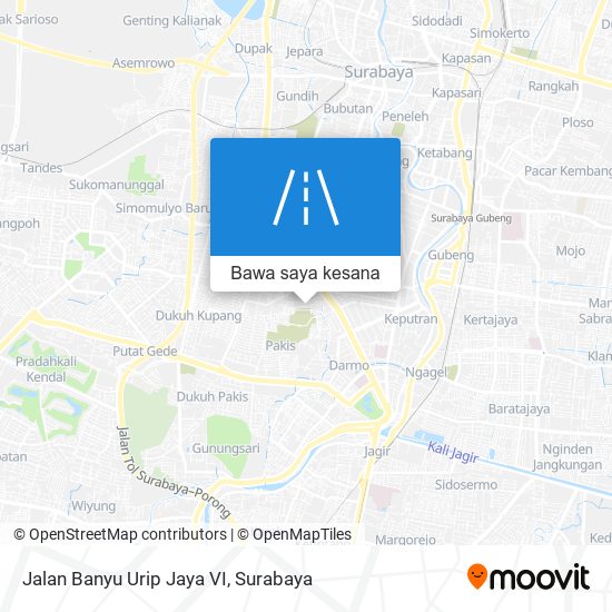 Peta Jalan Banyu Urip Jaya VI