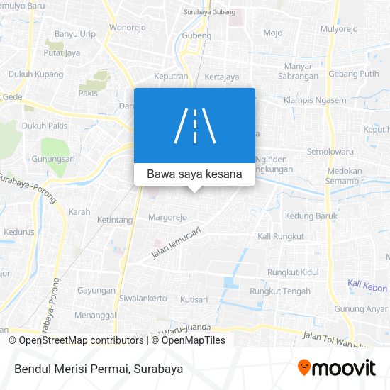 Peta Bendul Merisi Permai
