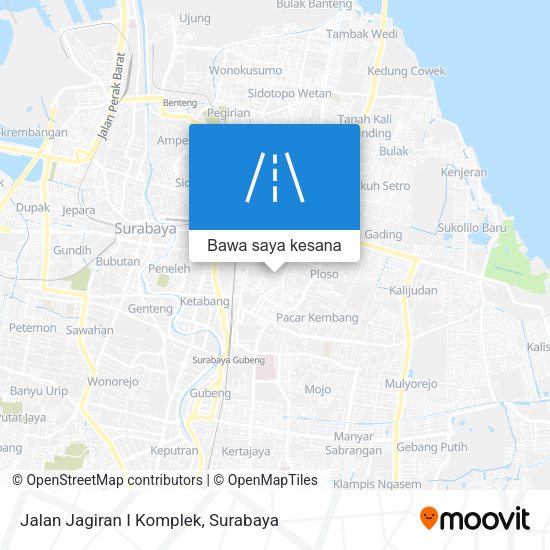 Peta Jalan Jagiran I Komplek