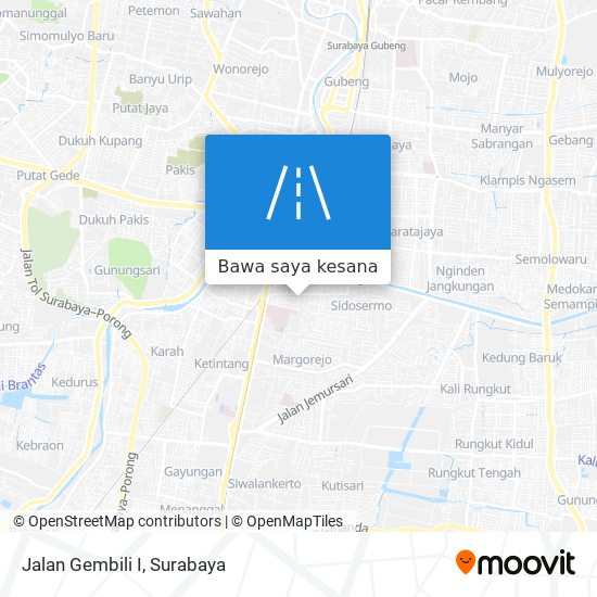 Peta Jalan Gembili I