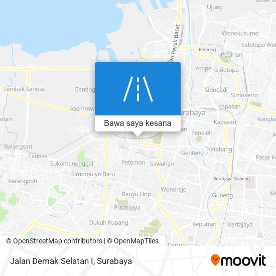 Peta Jalan Demak Selatan I