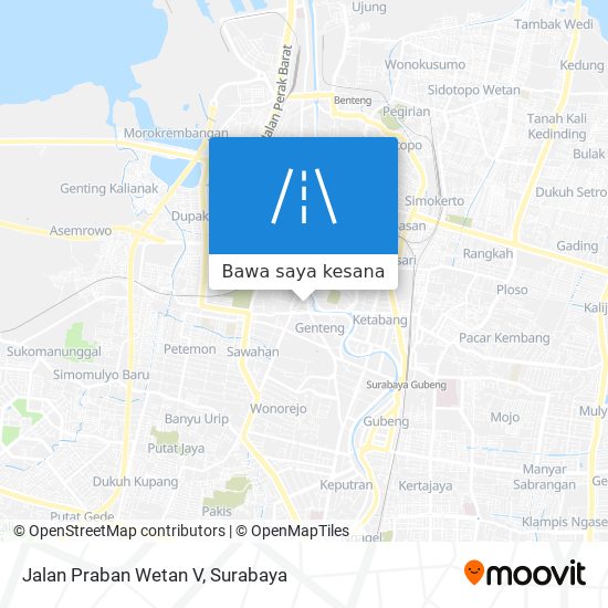 Peta Jalan Praban Wetan V