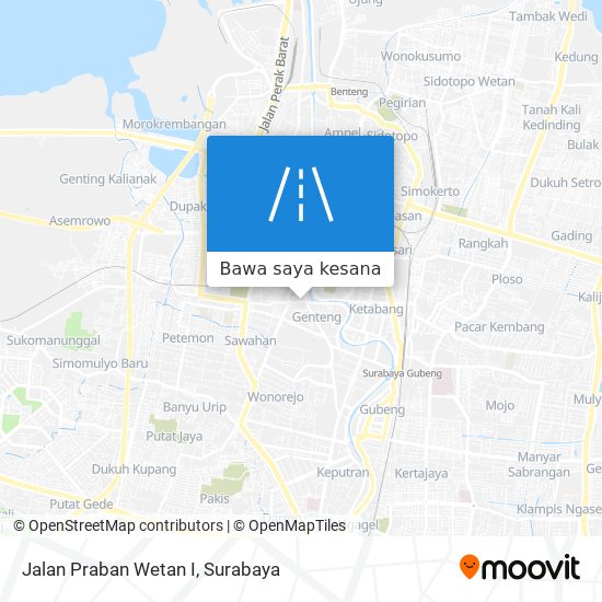 Peta Jalan Praban Wetan I