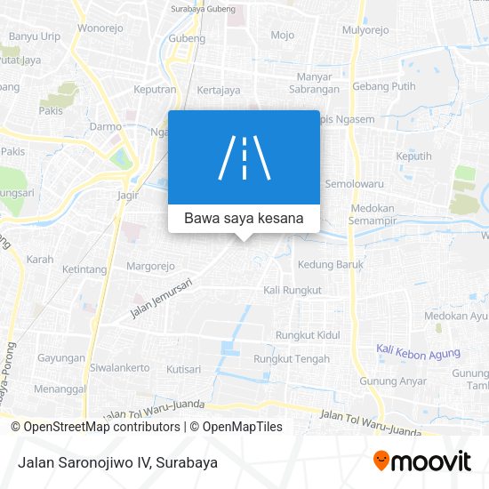 Peta Jalan Saronojiwo IV