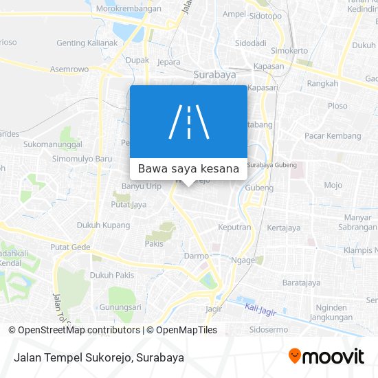 Peta Jalan Tempel Sukorejo