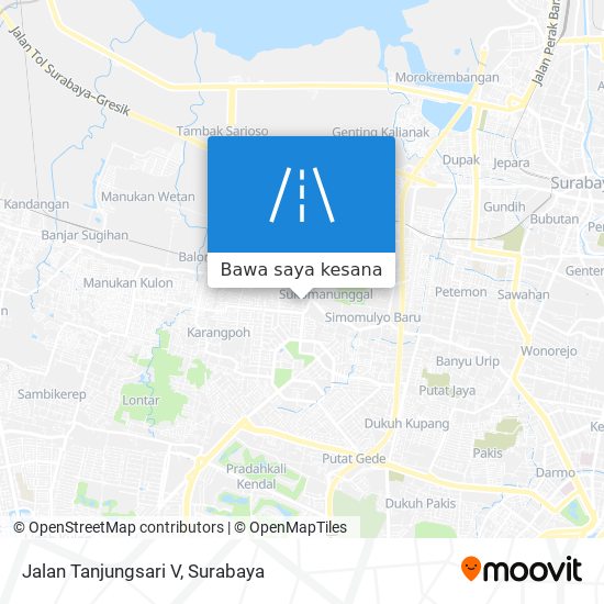 Peta Jalan Tanjungsari V