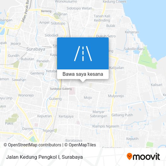 Peta Jalan Kedung Pengkol I