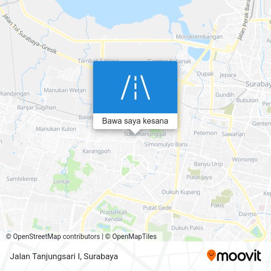 Peta Jalan Tanjungsari I