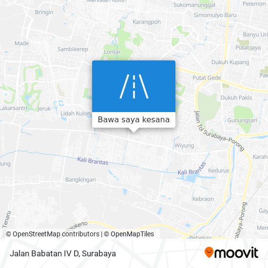 Peta Jalan Babatan IV D