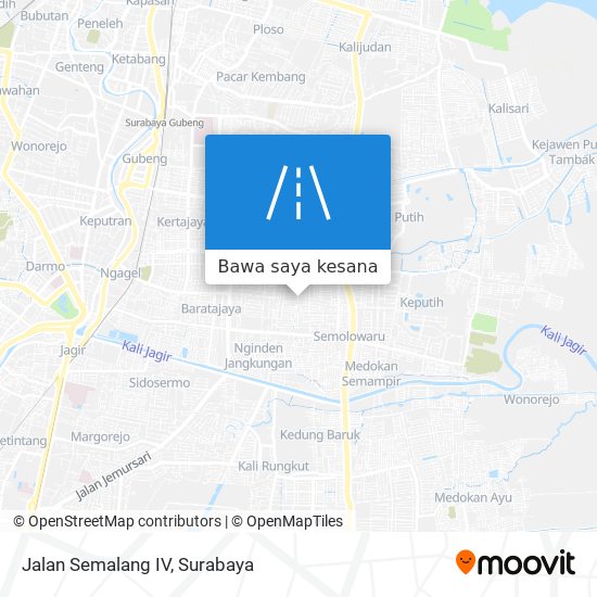 Peta Jalan Semalang IV