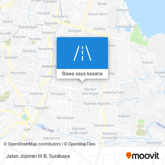 Peta Jalan Jojoran III B