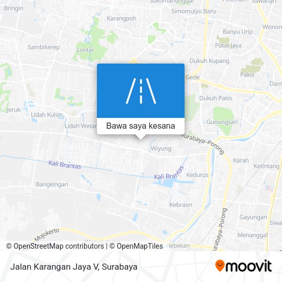 Peta Jalan Karangan Jaya V
