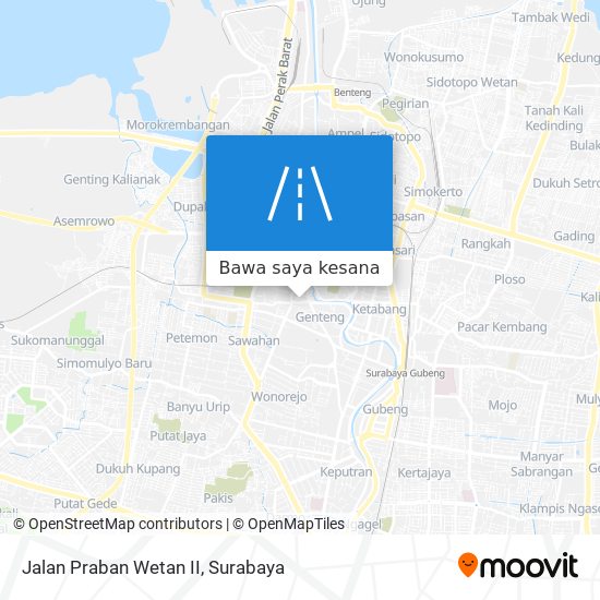 Peta Jalan Praban Wetan II