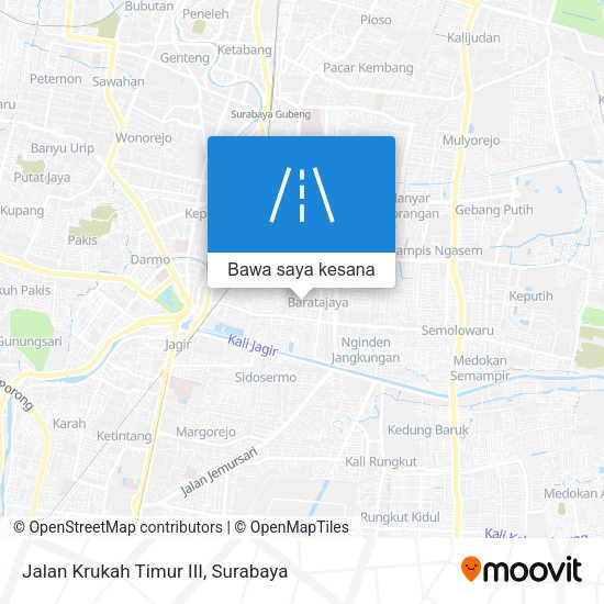 Peta Jalan Krukah Timur III