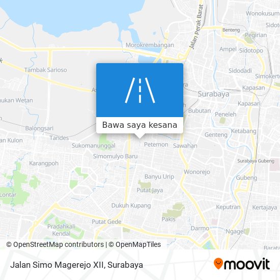 Peta Jalan Simo Magerejo XII