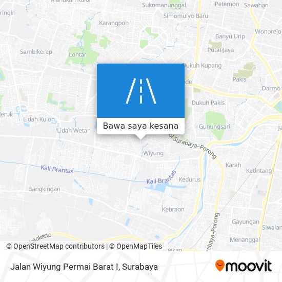 Peta Jalan Wiyung Permai Barat I