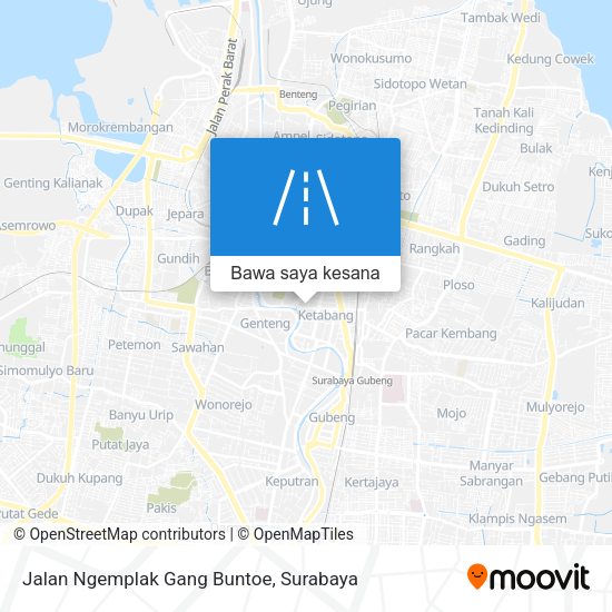Peta Jalan Ngemplak Gang Buntoe