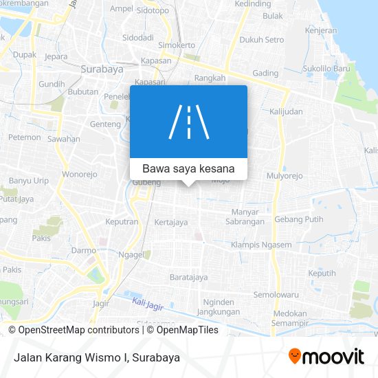 Peta Jalan Karang Wismo I