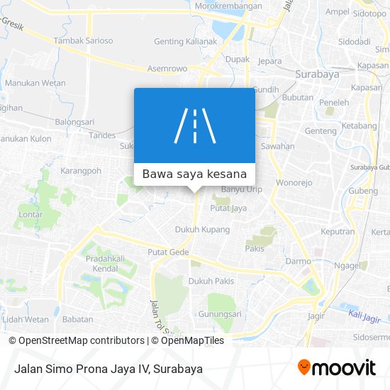 Peta Jalan Simo Prona Jaya IV