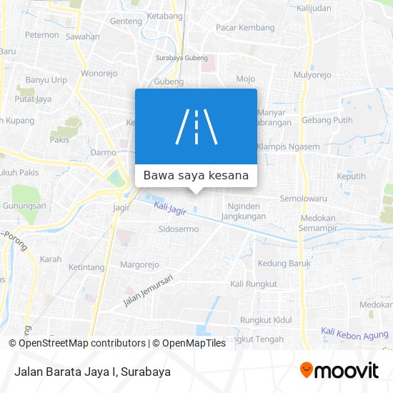 Peta Jalan Barata Jaya I