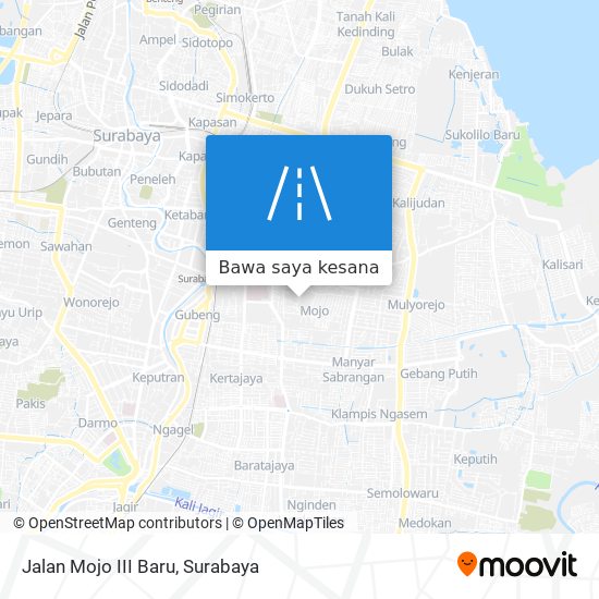 Peta Jalan Mojo III Baru