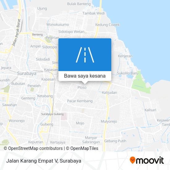 Peta Jalan Karang Empat V