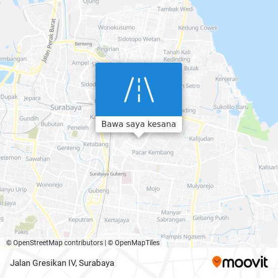 Peta Jalan Gresikan IV