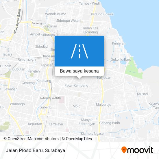 Peta Jalan Ploso Baru