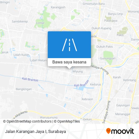 Peta Jalan Karangan Jaya I