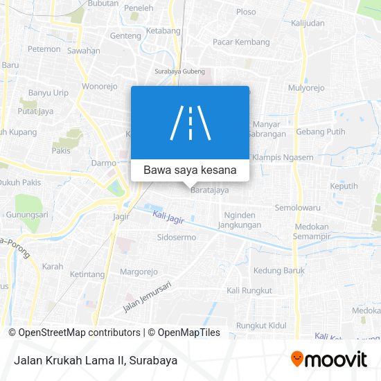 Peta Jalan Krukah Lama II