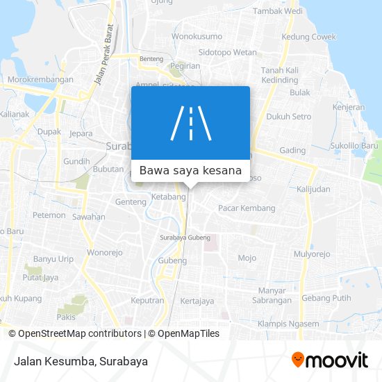 Peta Jalan Kesumba