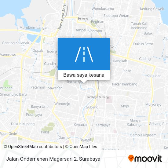 Peta Jalan Ondemehen Magersari 2