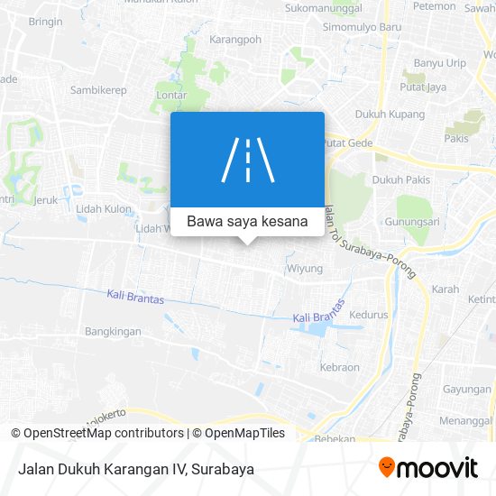 Peta Jalan Dukuh Karangan IV