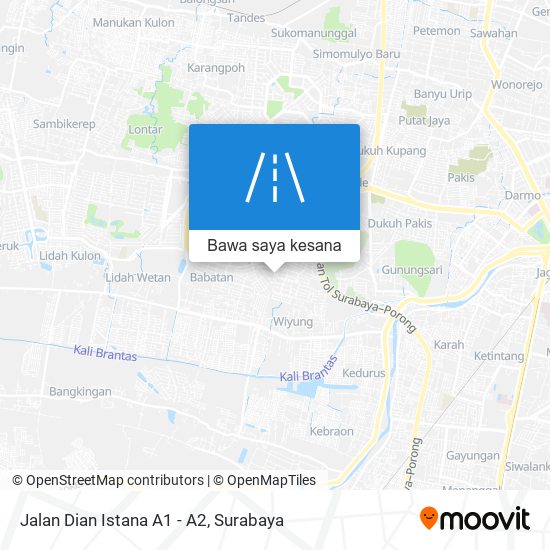 Peta Jalan Dian Istana A1 - A2